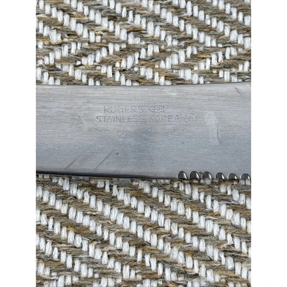 Rogers LIBERTY BELL (E) Korea Set of 4 Dinner Knives Stainless